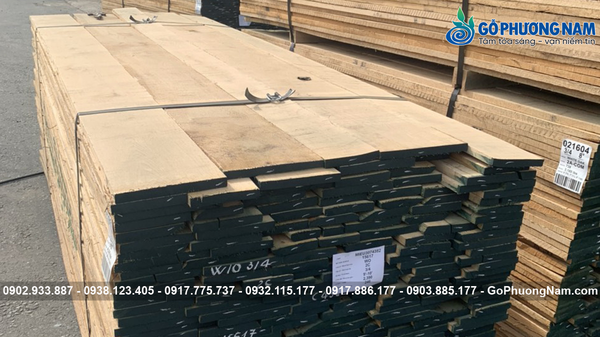 So Sánh Gỗ Tần Bì và Gỗ Sồi nhập khẩu