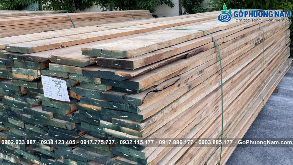 Gỗ Nguyên Liệu Nhập Khẩu: Sồi, Óc Chó, Tần Bì Xẻ Sấy | Gỗ Phương Nam