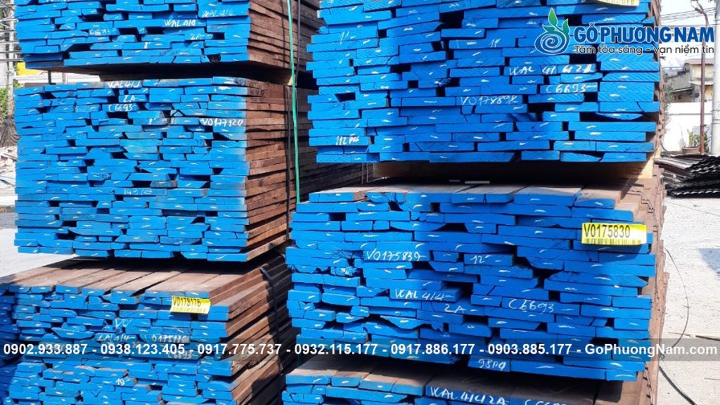 Giá thành gỗ óc chó xẻ sấy theo m3