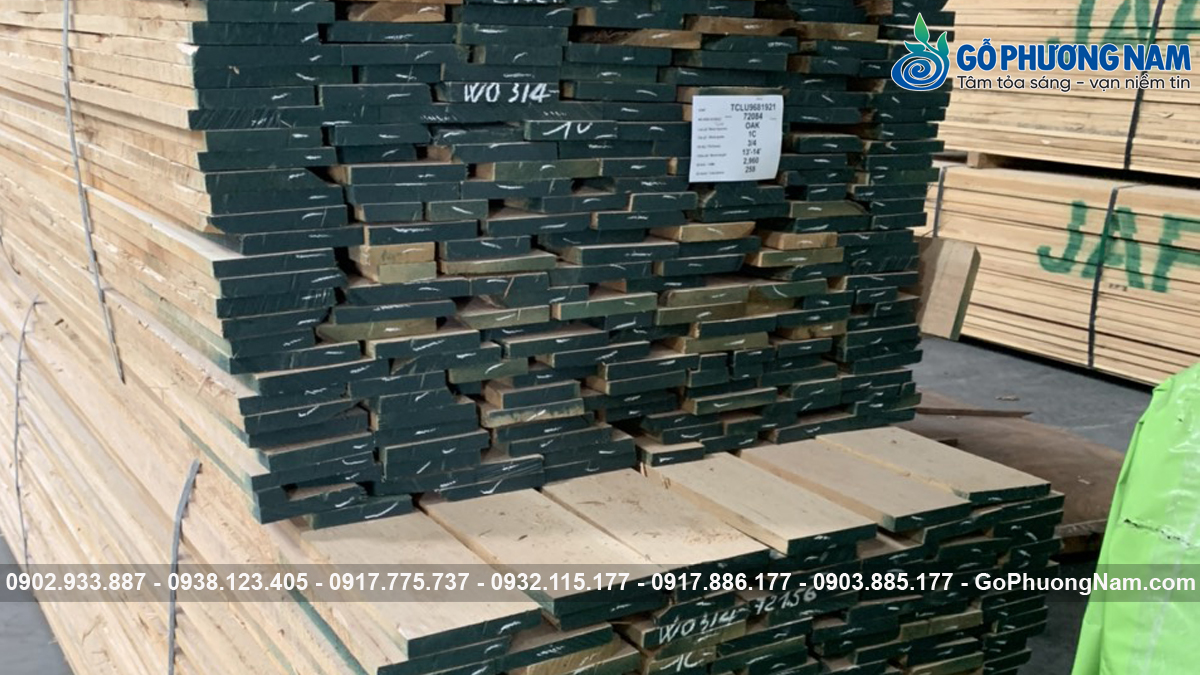 Công ty cung cấp gỗ sồi số lượng lớn