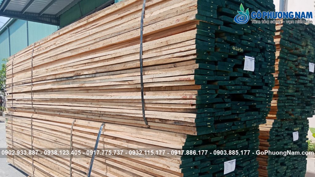 Giá gỗ sồi xẻ sấy bao nhiêu 1m3 mới nhất