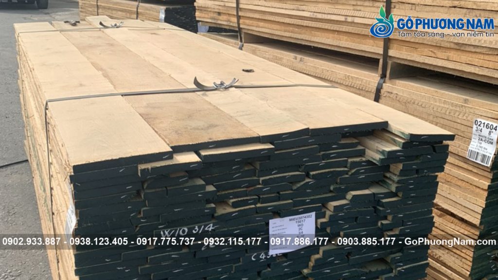 Gỗ Nguyên Liệu Nhập Khẩu: Sồi, Óc Chó, Tần Bì Xẻ Sấy | Gỗ Phương Nam
