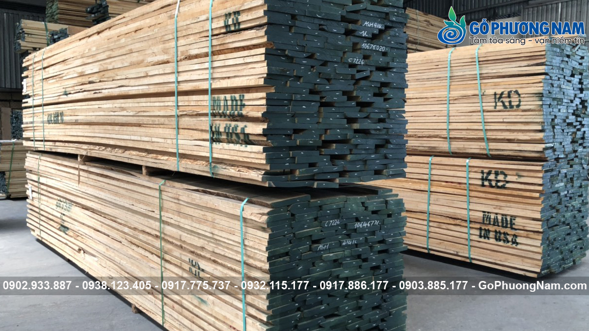 Giá gỗ Ash nhập khẩu bao nhiêu 1 khối