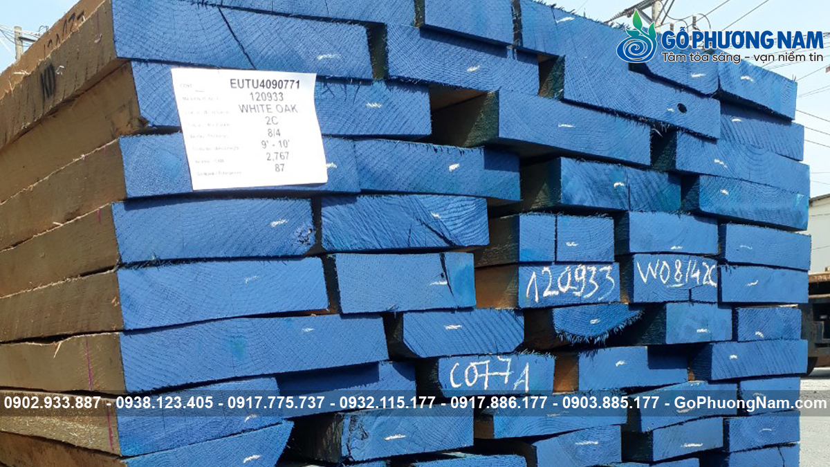 Kho gỗ sồi cho xưởng sản xuất nội thất