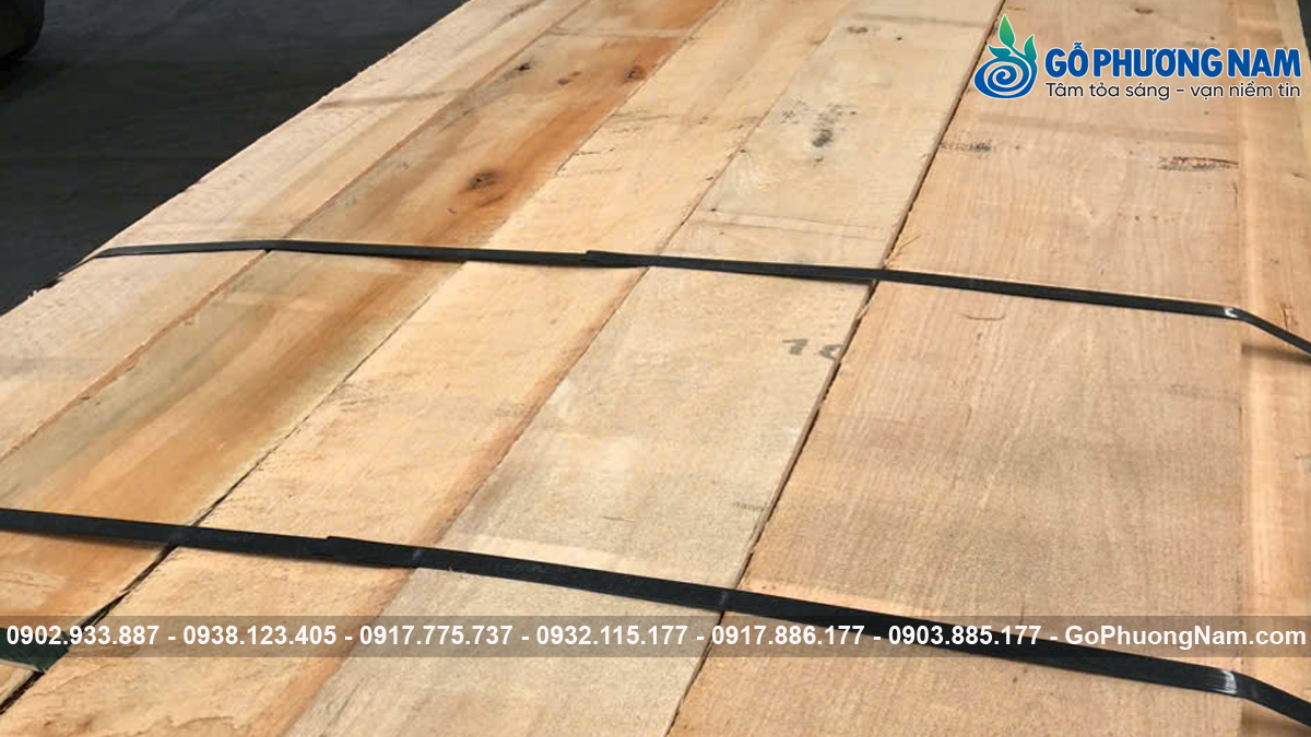 gỗ sồi đỏ nguyên liệu nhập khẩu