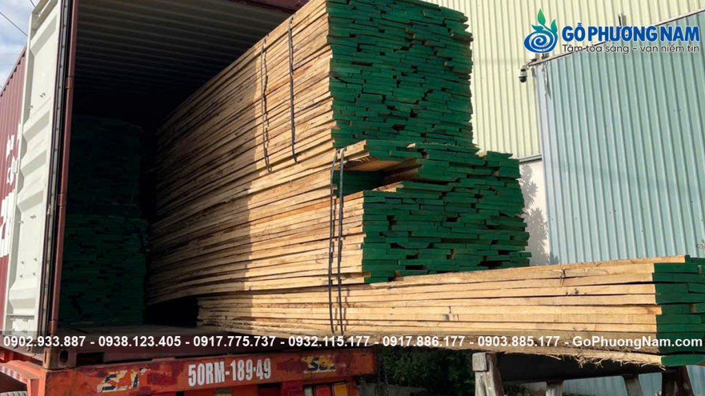 Gỗ sồi trắng cho sản xuất nội thất