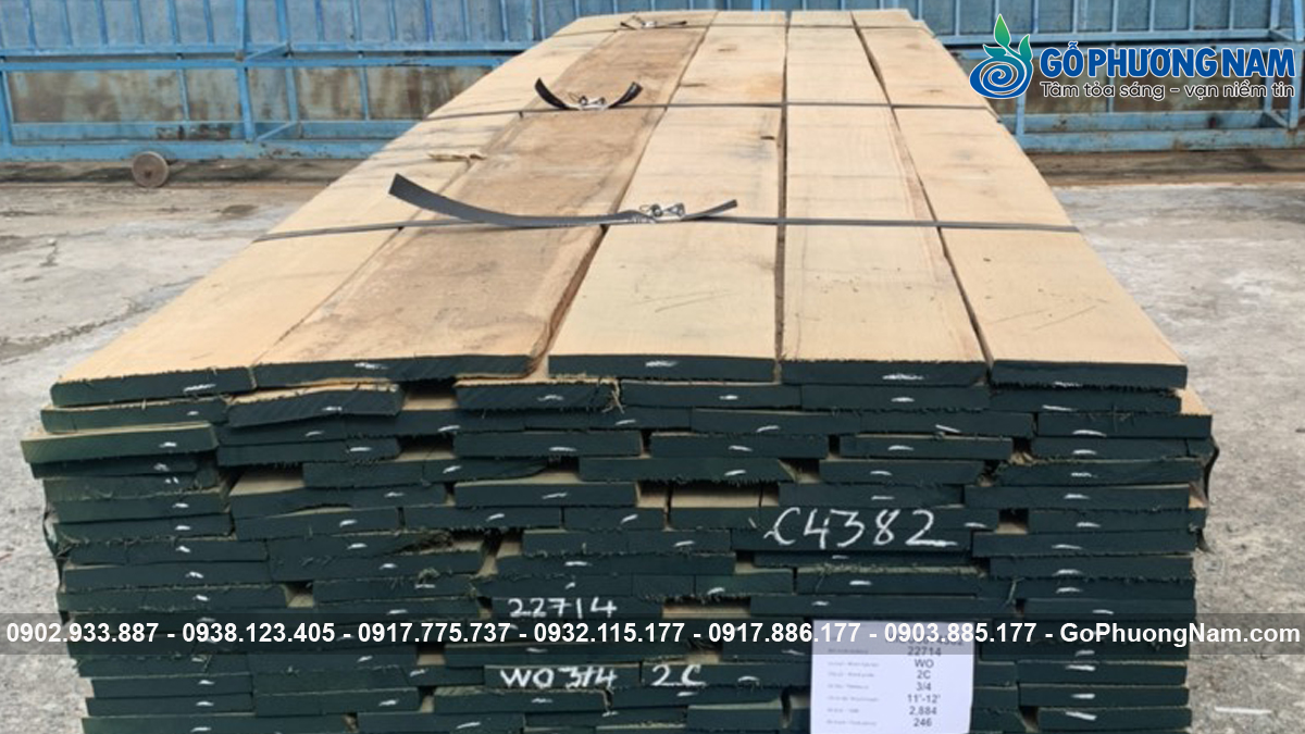 Kho gỗ sồi trắng nhập khẩu Kho gỗ sồi trắng nhập khẩu
