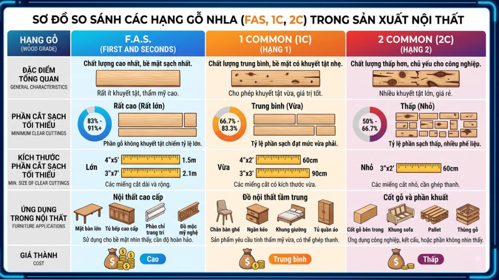 Gỗ Nguyên Liệu Nhập Khẩu: Sồi, Óc Chó, Tần Bì Xẻ Sấy | Gỗ Phương Nam