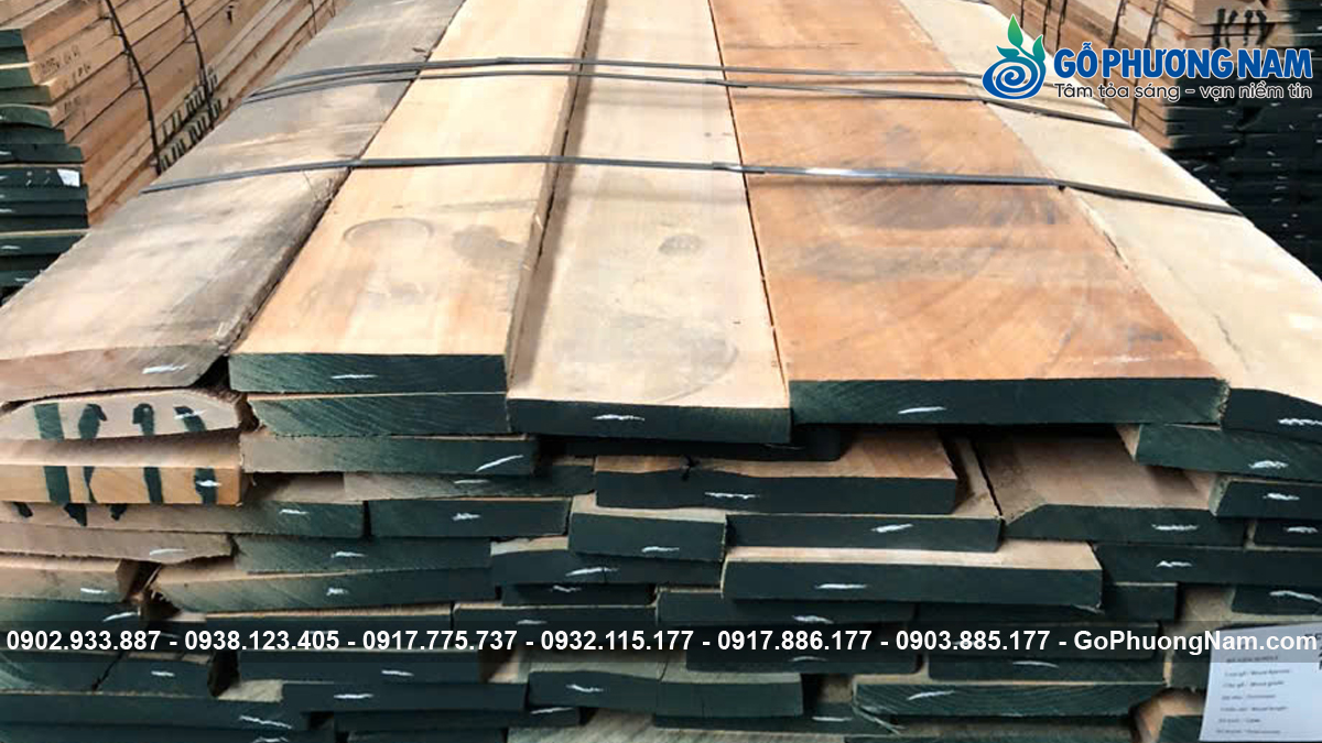 Tìm mua gỗ sồi đỏ xẻ sấy giá tốt 