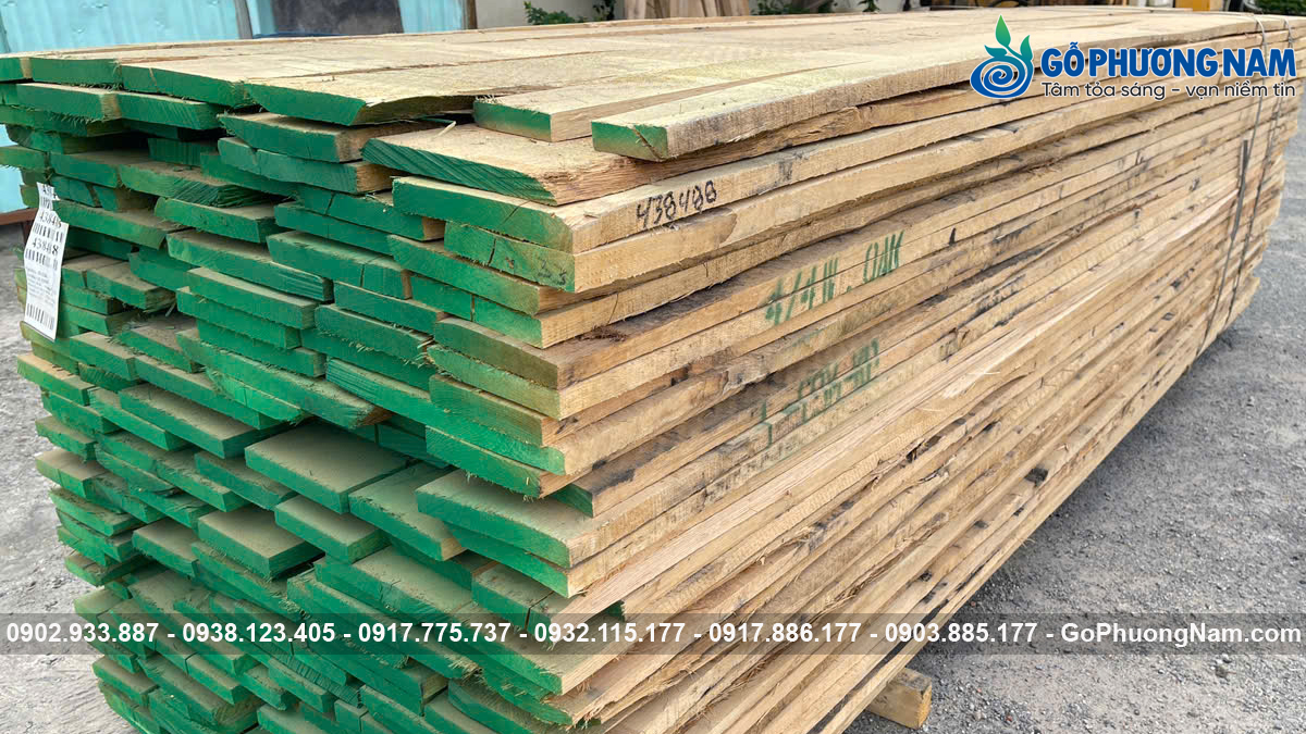 Gỗ sồi trắng xẻ sấy giá bán tại kho rẻ Gỗ sồi trắng xẻ sấy giá bán tại kho rẻ